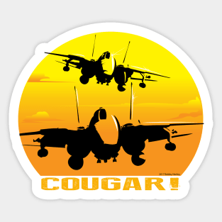 COUGAR! Sticker